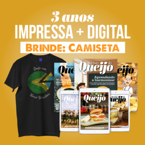 Assinatura Trianual Impressa + Digital = Ganha uma camiseta Terroir Brasileiro